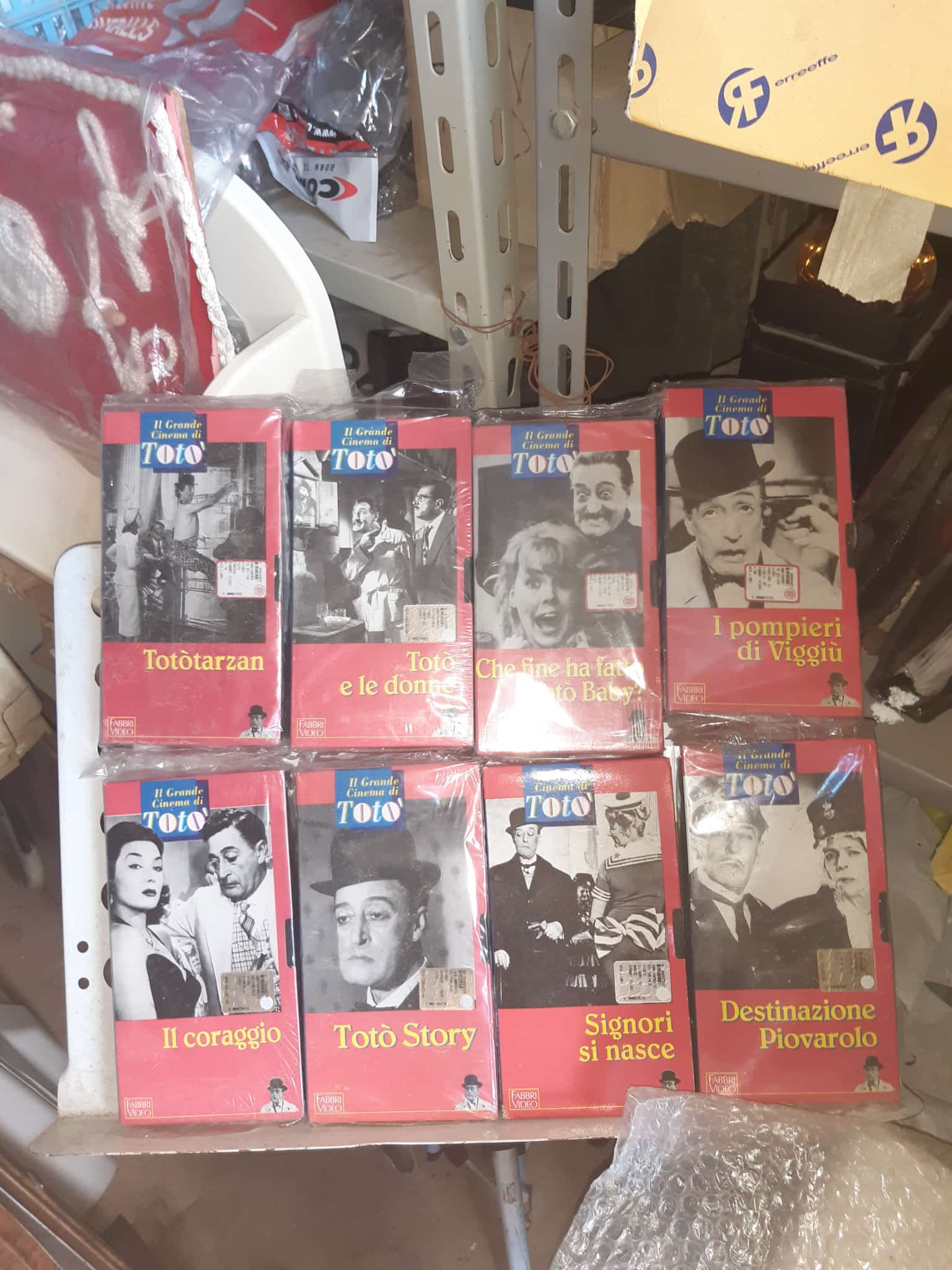 Selezione VHS di Totò
