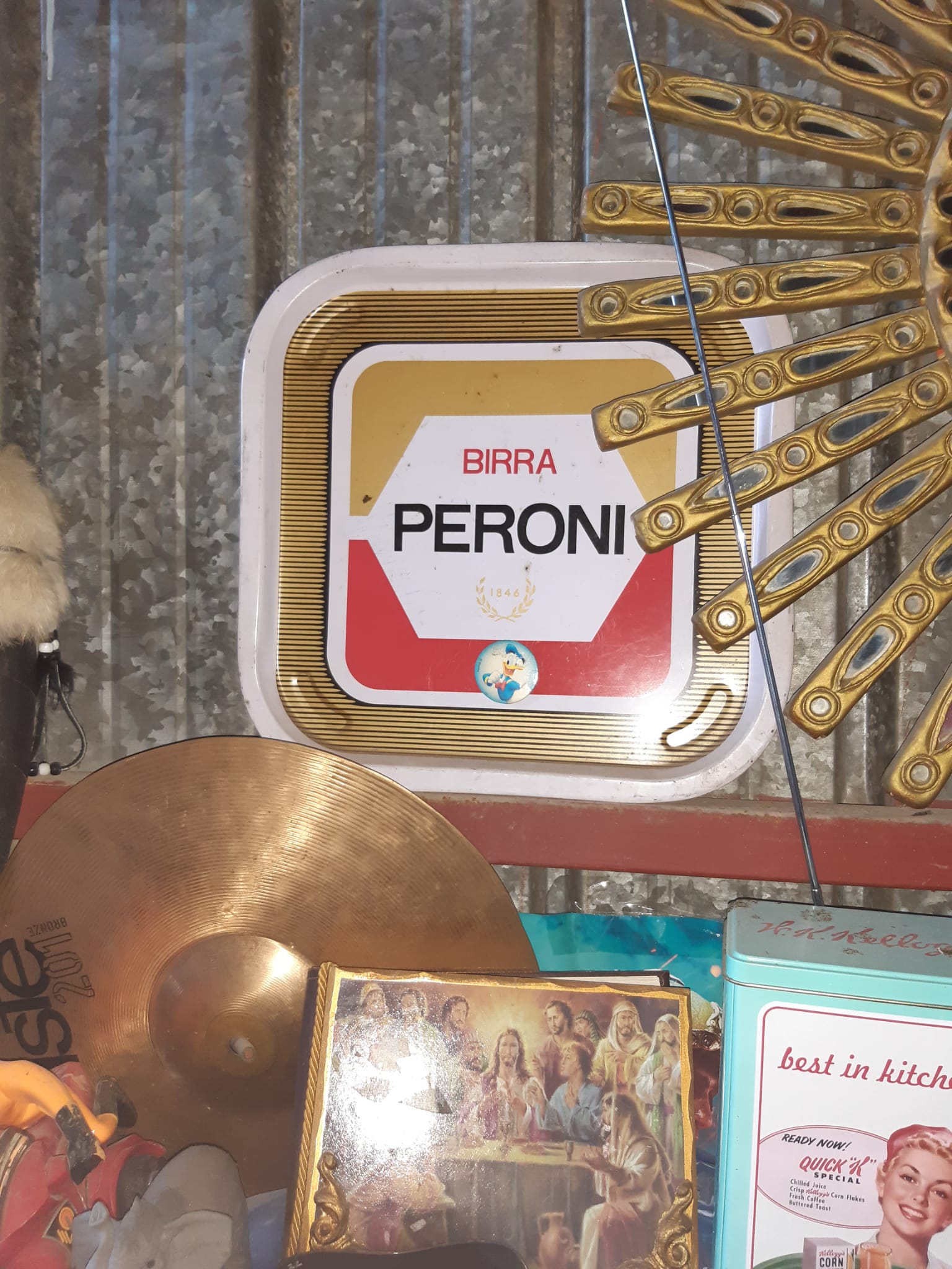 Insegna Peroni vintage