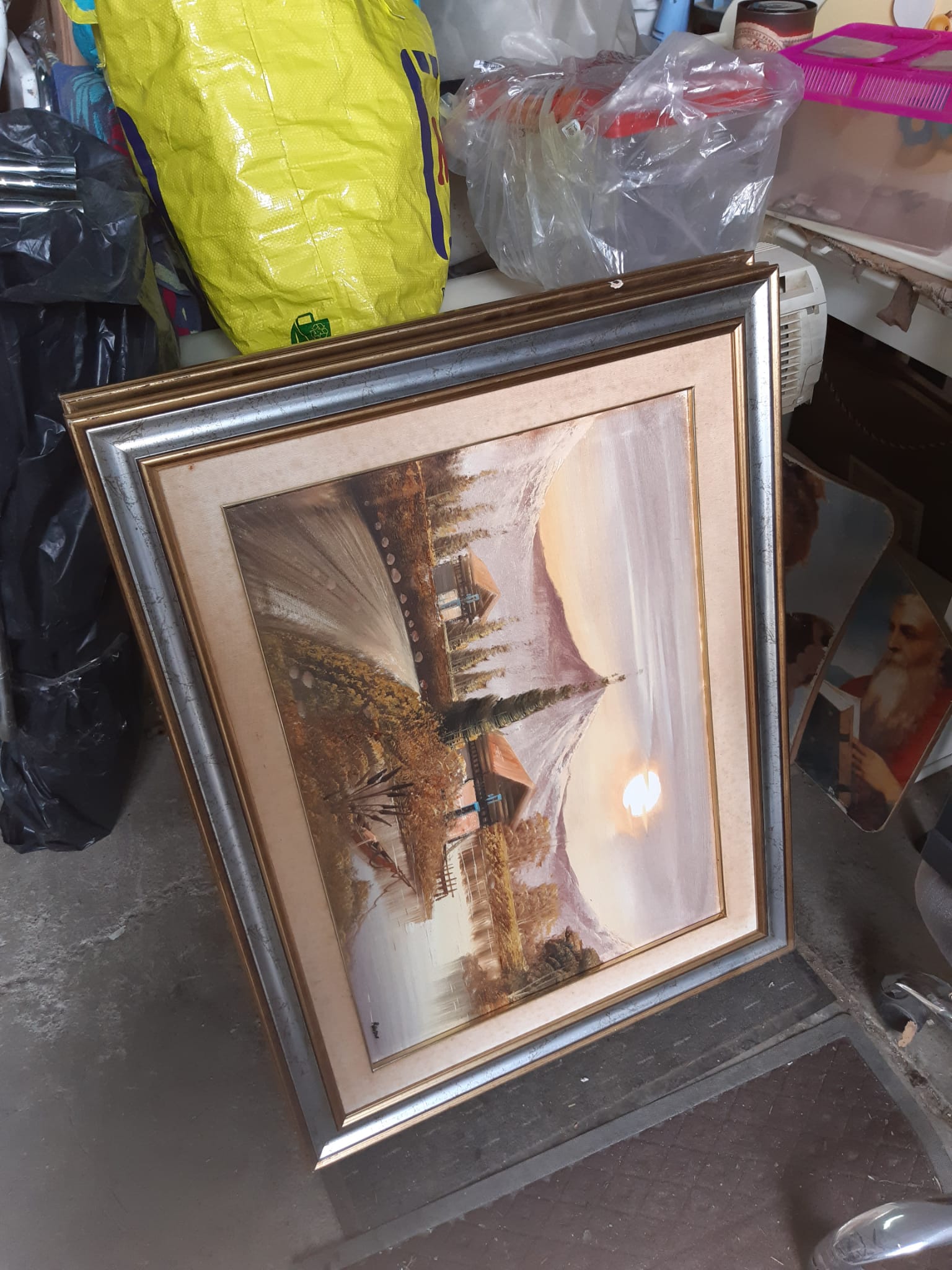 Quadro urbano incorniciato